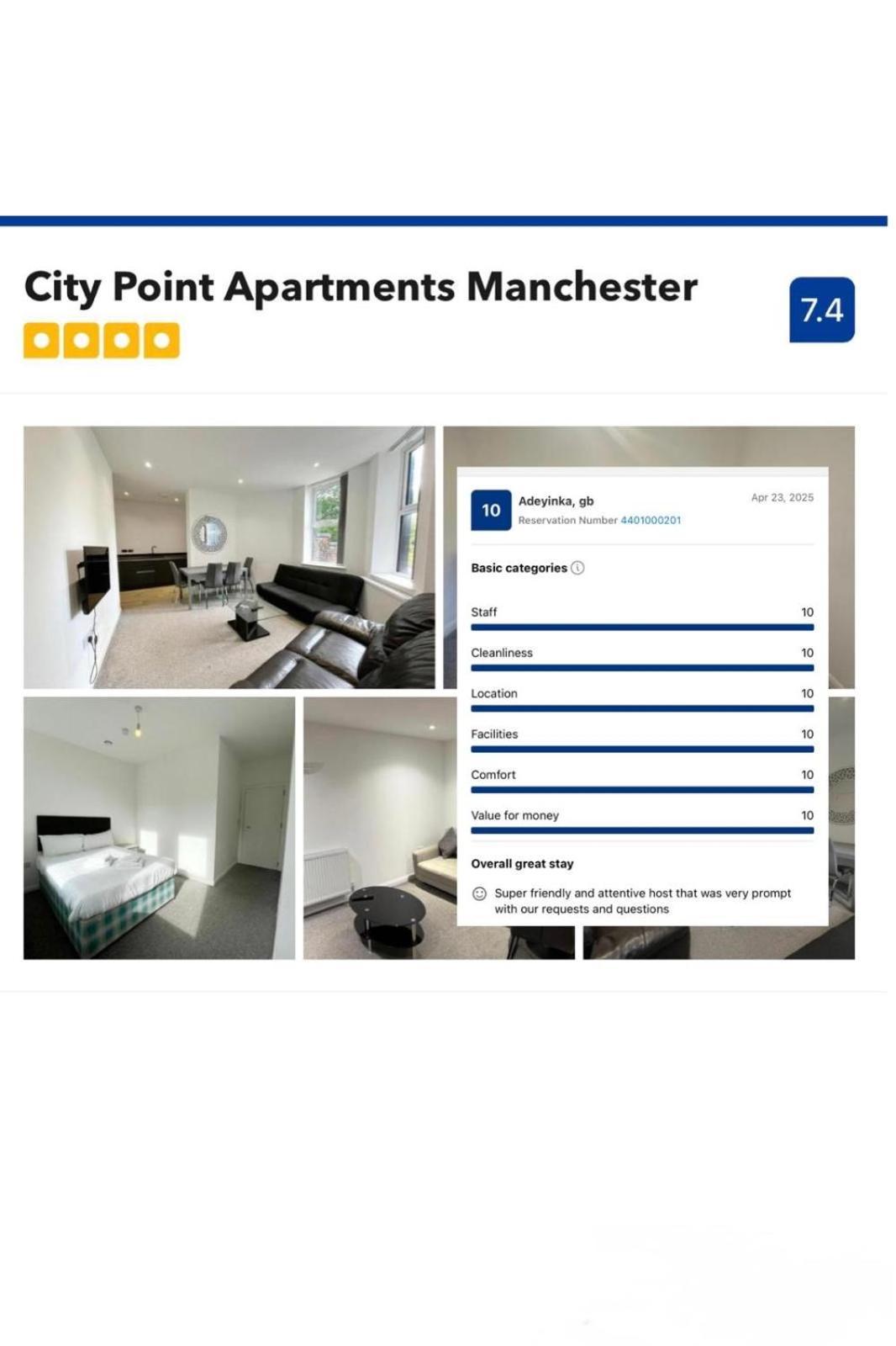City Point Apartments Manchester Extérieur photo